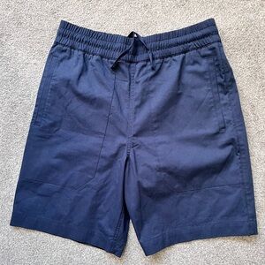 NWT Mens Kit and Ace Relaxed Stretch Cotton Pull On Shorts Size 28 Navy NEW